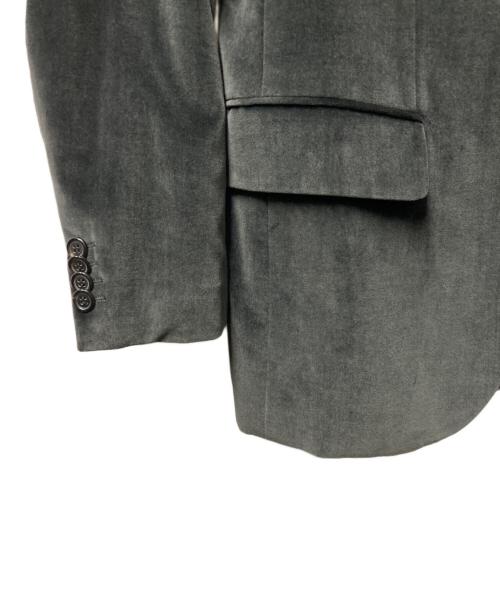 HUGO BOSS（ヒューゴ ボス）HUGO BOSS (ヒューゴ ボス) ベロアジャケット ネイビー サイズ:48の古着・服飾アイテム