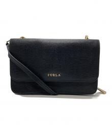 FURLA（フルラ）の古着「ミニショルダーバッグ」｜ブラック