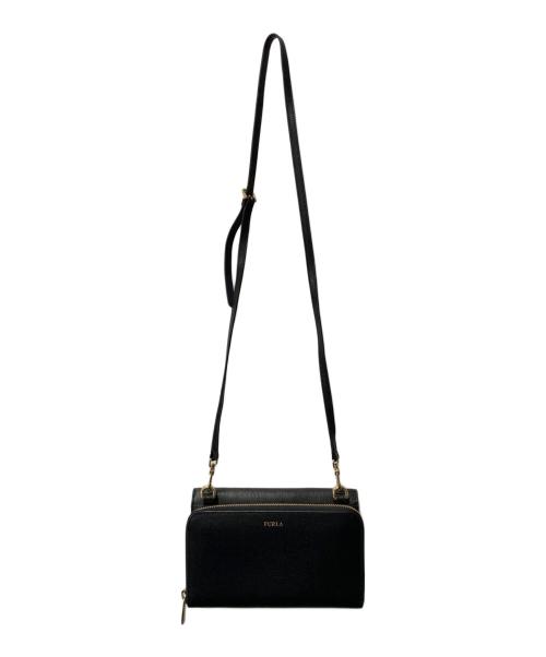 FURLA（フルラ）FURLA (フルラ) ミニショルダーバッグ ブラックの古着・服飾アイテム