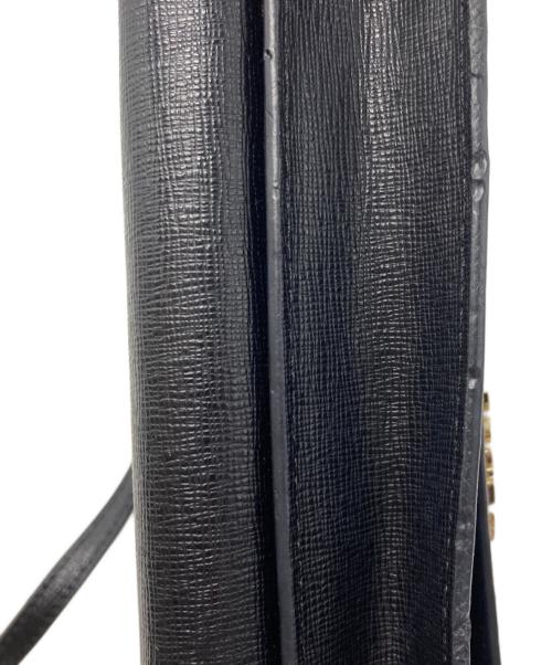 FURLA（フルラ）FURLA (フルラ) ミニショルダーバッグ ブラックの古着・服飾アイテム