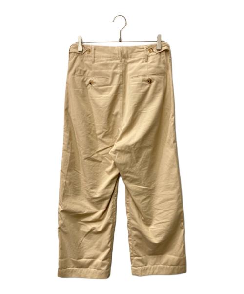 AURALEE（オーラリー）AURALEE (オーラリー) WASHED FINX LIGHT CHINO WIDE PANTS ベージュ サイズ:3の古着・服飾アイテム