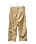 AURALEE (オーラリー) WASHED FINX LIGHT CHINO WIDE PANTS ベージュ サイズ:3：7000円