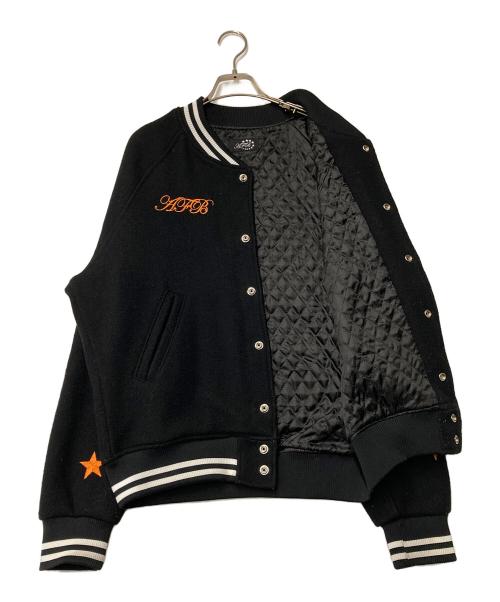 AFB（エーエフビー）AFB (エーエフビー) DISNEY (ディズニー) Fantasia Star Stadium Jacket ブラック サイズ:Lの古着・服飾アイテム