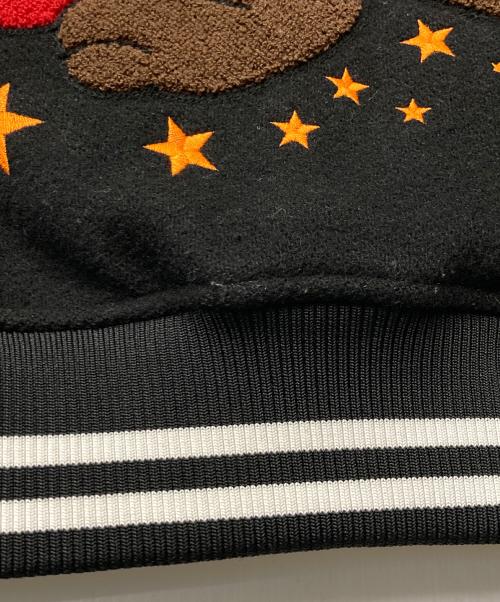 AFB（エーエフビー）AFB (エーエフビー) DISNEY (ディズニー) Fantasia Star Stadium Jacket ブラック サイズ:Lの古着・服飾アイテム