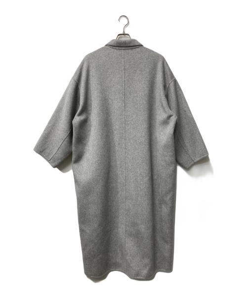evernavy（エバーネイビー）evernavy (エバーネイビー) リバーロングコクーンコート グレー サイズ:MT 未使用品の古着・服飾アイテム