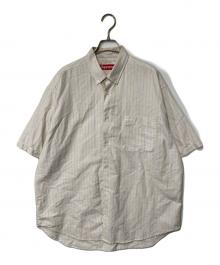 SUPREME（シュプリーム）の古着「Loose Fit Oxford S/S Shirt」｜ベージュ×ブルー