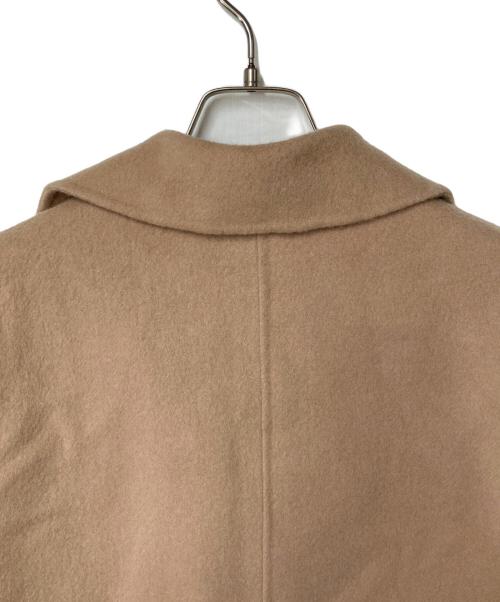 SLOBE IENA（スローブ イエナ）SLOBE IENA (スローブ イエナ) souple wool ダブルフェイスミドルコート ベージュ サイズ:Freeの古着・服飾アイテム