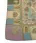 ETRO (エトロ) シルクウール大判スカーフ グリーン：6000円