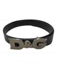 DOLCE & GABBANA（ドルチェ＆ガッバーナ）の古着「レザーベルト」｜ブラウン