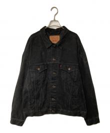 LEVI'S（リーバイス）の古着「90’S 後染めデニムジャケット」｜ブラック