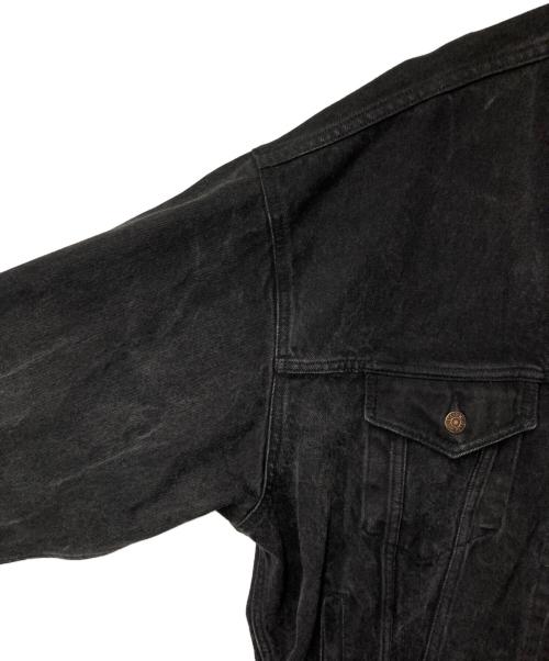 LEVI'S（リーバイス）LEVI'S (リーバイス) 90’S 後染めデニムジャケット ブラック サイズ:XLの古着・服飾アイテム
