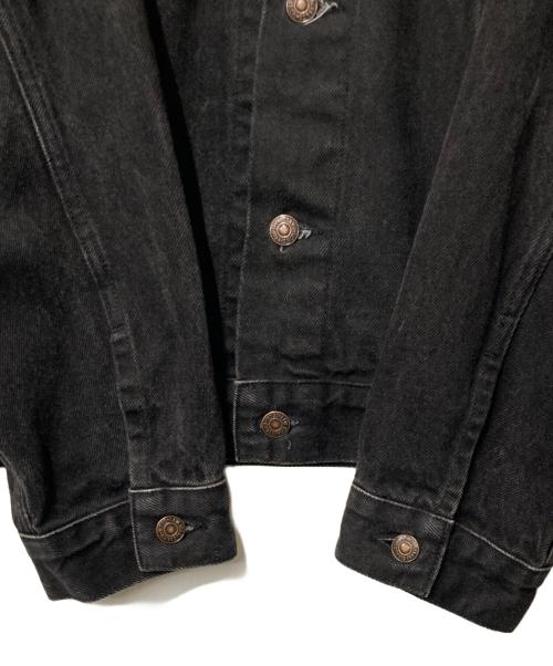 LEVI'S（リーバイス）LEVI'S (リーバイス) 90’S 後染めデニムジャケット ブラック サイズ:XLの古着・服飾アイテム
