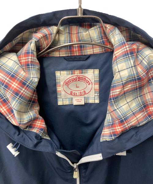 BROOKS BROTHERS（ブルックスブラザーズ）BROOKS BROTHERS (ブルックスブラザーズ) フーデットジャケット ネイビー サイズ:Lの古着・服飾アイテム