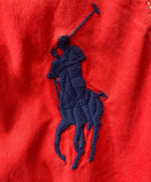 POLO RALPH LAUREN（ポロ・ラルフローレン）POLO RALPH LAUREN (ポロ・ラルフローレン) ポニー刺繍ジャケット レッド サイズ:Mの古着・服飾アイテム