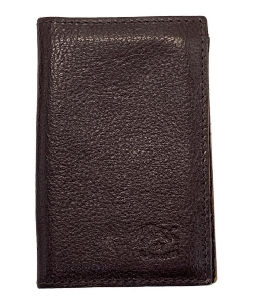 IL BISONTE（イル ビゾンテ）IL BISONTE (イル ビゾンテ) カードケース ブラウンの古着・服飾アイテム