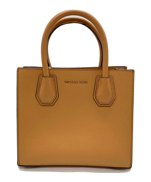MICHAEL KORS（マイケルコース）MICHAEL KORS (マイケルコース) MERCERミディアム メッセンジャー オレンジの古着・服飾アイテム