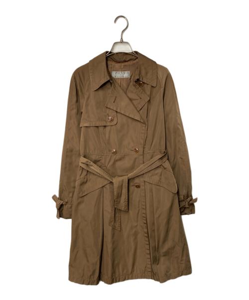 MaxMara（マックスマーラ）MaxMara (マックスマーラ) トレンチコート ブラウン サイズ:38の古着・服飾アイテム