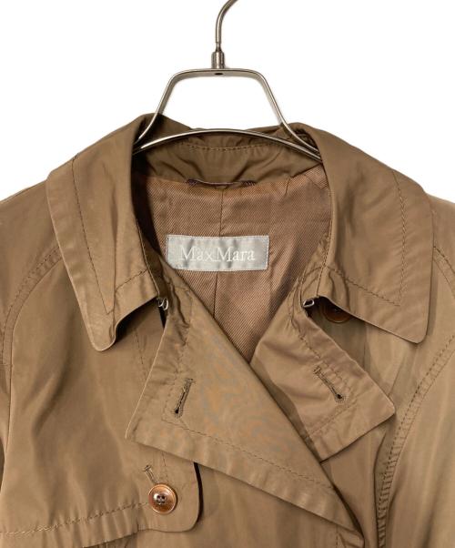 MaxMara（マックスマーラ）MaxMara (マックスマーラ) トレンチコート ブラウン サイズ:38の古着・服飾アイテム