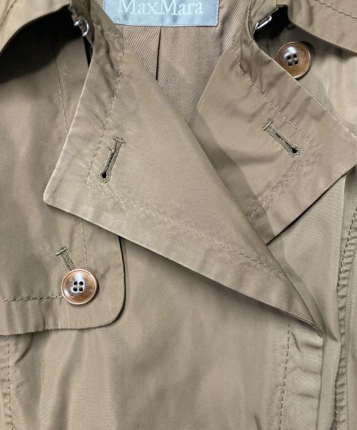 MaxMara（マックスマーラ）MaxMara (マックスマーラ) トレンチコート ブラウン サイズ:38の古着・服飾アイテム