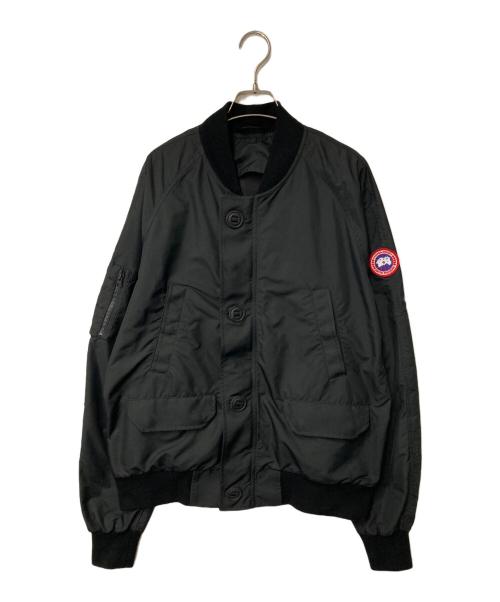 CANADA GOOSE（カナダグース）CANADA GOOSE (カナダグース) FABER BOMBER ブラック サイズ:Ⅿの古着・服飾アイテム