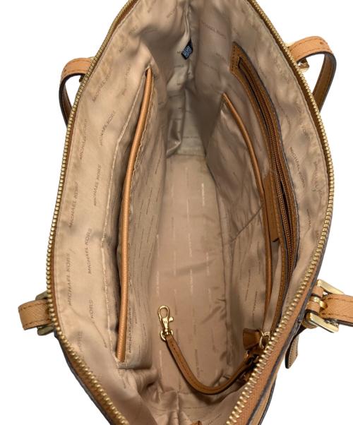 MICHAEL KORS（マイケルコース）MICHAEL KORS (マイケルコース) トートバッグ ベージュの古着・服飾アイテム