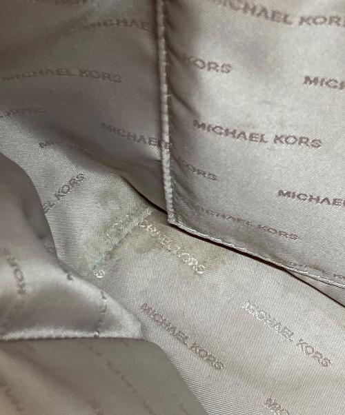 MICHAEL KORS（マイケルコース）MICHAEL KORS (マイケルコース) トートバッグ ベージュの古着・服飾アイテム
