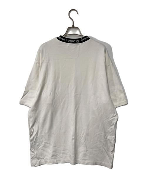 Acne studios（アクネ ストゥディオズ）Acne studios (アクネ ストゥディオズ) EXTORR LOGO RIB T-SHIRTS ホワイト サイズ:Mの古着・服飾アイテム