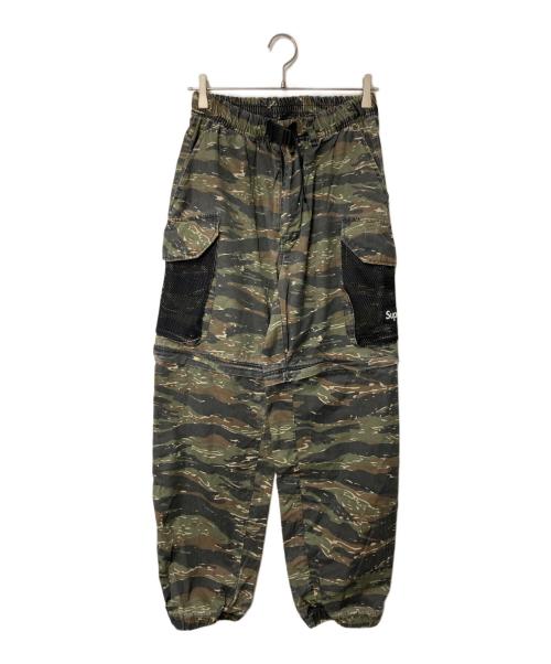 SUPREME（シュプリーム）SUPREME (シュプリーム) Mesh Pocket Belted Cargo Pant オリーブ サイズ:Sの古着・服飾アイテム