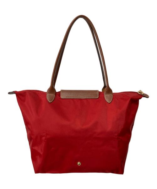 LONGCHAMP（ロンシャン）LONGCHAMP (ロンシャン) トートバッグ レッドの古着・服飾アイテム
