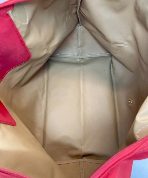 LONGCHAMP（ロンシャン）LONGCHAMP (ロンシャン) トートバッグ レッドの古着・服飾アイテム