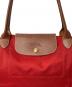 中古・古着 LONGCHAMP (ロンシャン) トートバッグ レッド：8000円