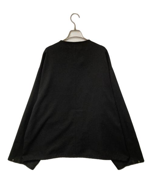 TIGHTBOOTH PRODUCTION（タイトブースプロダクション）TIGHTBOOTH PRODUCTION (タイトブースプロダクション) COLLARLESS FIELD JKT ブラック サイズ:Lの古着・服飾アイテム
