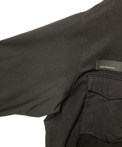 TIGHTBOOTH PRODUCTION（タイトブースプロダクション）TIGHTBOOTH PRODUCTION (タイトブースプロダクション) COLLARLESS FIELD JKT ブラック サイズ:Lの古着・服飾アイテム