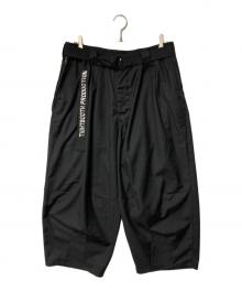 TIGHTBOOTH PRODUCTION（タイトブースプロダクション）の古着「BAGGY SLACKS」｜ブラック