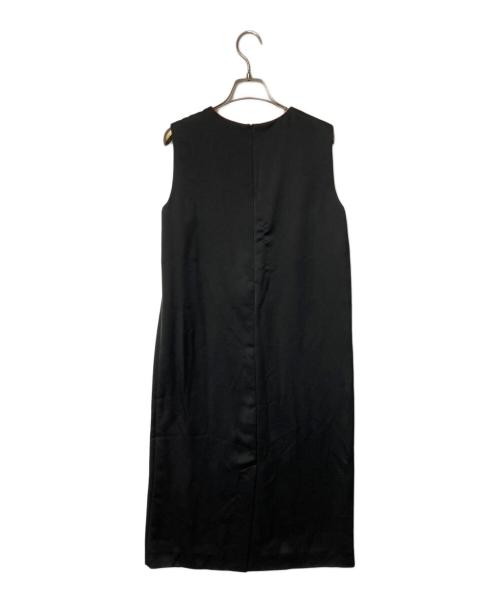 Maison Margiela（メゾンマルジェラ）Maison Margiela (メゾンマルジェラ) パイピングノースリーブワンピース ブラック サイズ:42の古着・服飾アイテム