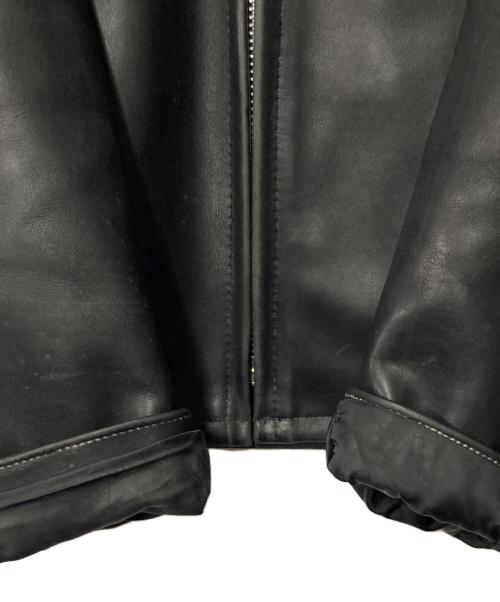 Schott（ショット）Schott (ショット) ライナー付シングルライダースジャケット ブラック サイズ:36の古着・服飾アイテム