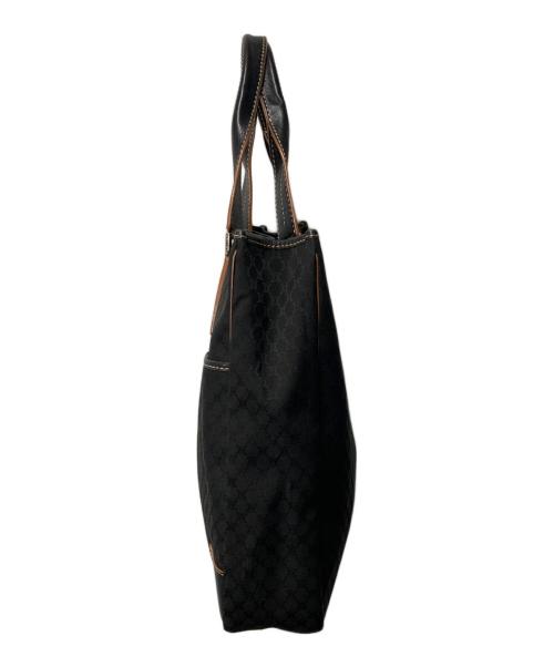 CELINE（セリーヌ）CELINE (セリーヌ) マカダム柄トートバッグ ブラックの古着・服飾アイテム