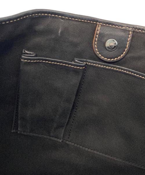 CELINE（セリーヌ）CELINE (セリーヌ) マカダム柄トートバッグ ブラックの古着・服飾アイテム