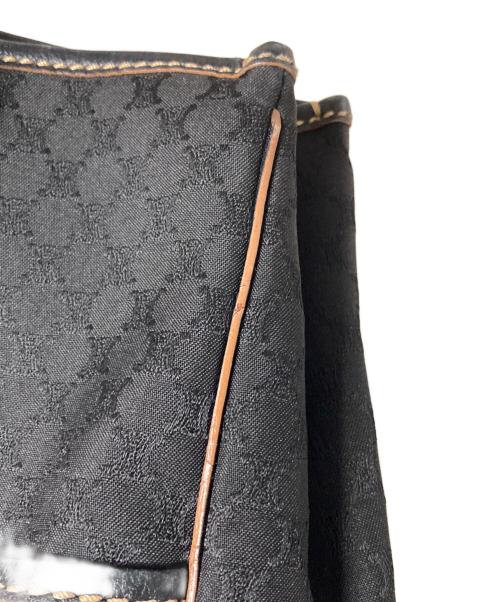 CELINE（セリーヌ）CELINE (セリーヌ) マカダム柄トートバッグ ブラックの古着・服飾アイテム