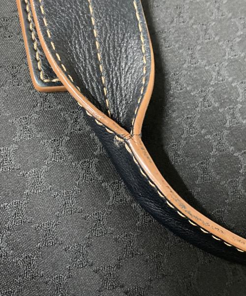 CELINE（セリーヌ）CELINE (セリーヌ) マカダム柄トートバッグ ブラックの古着・服飾アイテム