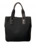 CELINE (セリーヌ) マカダム柄トートバッグ ブラック：20000円