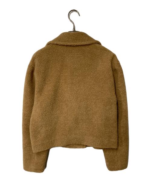 theory（セオリー）theory (セオリー) TEDDY FLEECE FAUX FUR PEACOAT ベージュ サイズ:P(下記採寸参照) 未使用品の古着・服飾アイテム