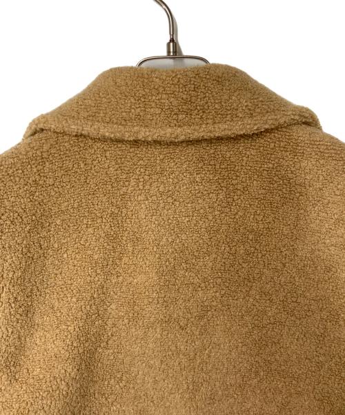 theory（セオリー）theory (セオリー) TEDDY FLEECE FAUX FUR PEACOAT ベージュ サイズ:P(下記採寸参照) 未使用品の古着・服飾アイテム