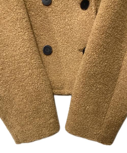 theory（セオリー）theory (セオリー) TEDDY FLEECE FAUX FUR PEACOAT ベージュ サイズ:P(下記採寸参照) 未使用品の古着・服飾アイテム
