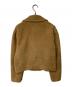 theory (セオリー) TEDDY FLEECE FAUX FUR PEACOAT ベージュ サイズ:P(下記採寸参照) 未使用品：14000円
