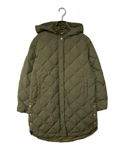 TAION（タイオン）TAION (タイオン) UNFILO (アンフィーロ) 2WAY キルティングダウン カーキ サイズ:Freeの古着・服飾アイテム