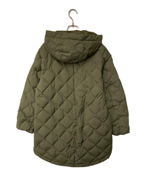 TAION（タイオン）TAION (タイオン) UNFILO (アンフィーロ) 2WAY キルティングダウン カーキ サイズ:Freeの古着・服飾アイテム