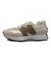 NEW BALANCE (ニューバランス) ローカットスニーカー ベージュ サイズ:US7 / JPN24：7000円