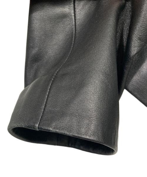 ANAYI（アナイ）ANAYI (アナイ) ラムレザージャケット ブラック サイズ:38の古着・服飾アイテム