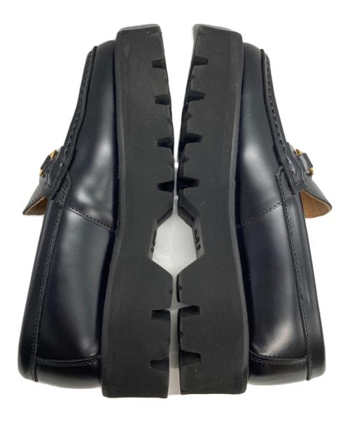 Caminando（カミナンド）Caminando (カミナンド) ビットローファー ブラック サイズ:6の古着・服飾アイテム